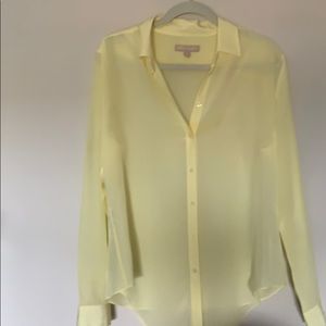 Genuine 100% silk long sleeve blouse